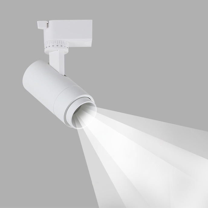 Binario | Dimmable LED Track Lighting with 3, 4 or 5 Spotlight Heads, Modern Ceiling Track Light Kit