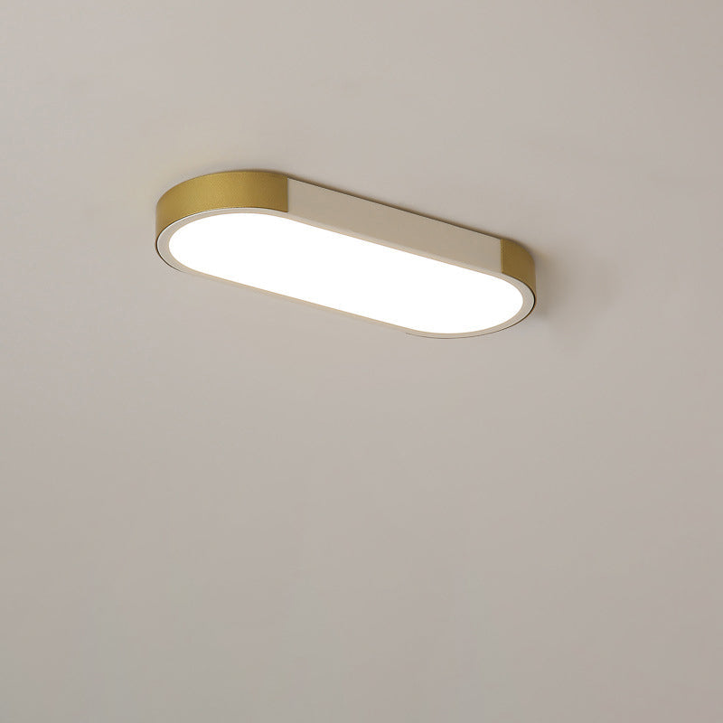 Cornice | Rectangular LED Ring Flush Mount Ceiling Light, Modern Linear Ceiling Lamp for Hallway and Kitchen