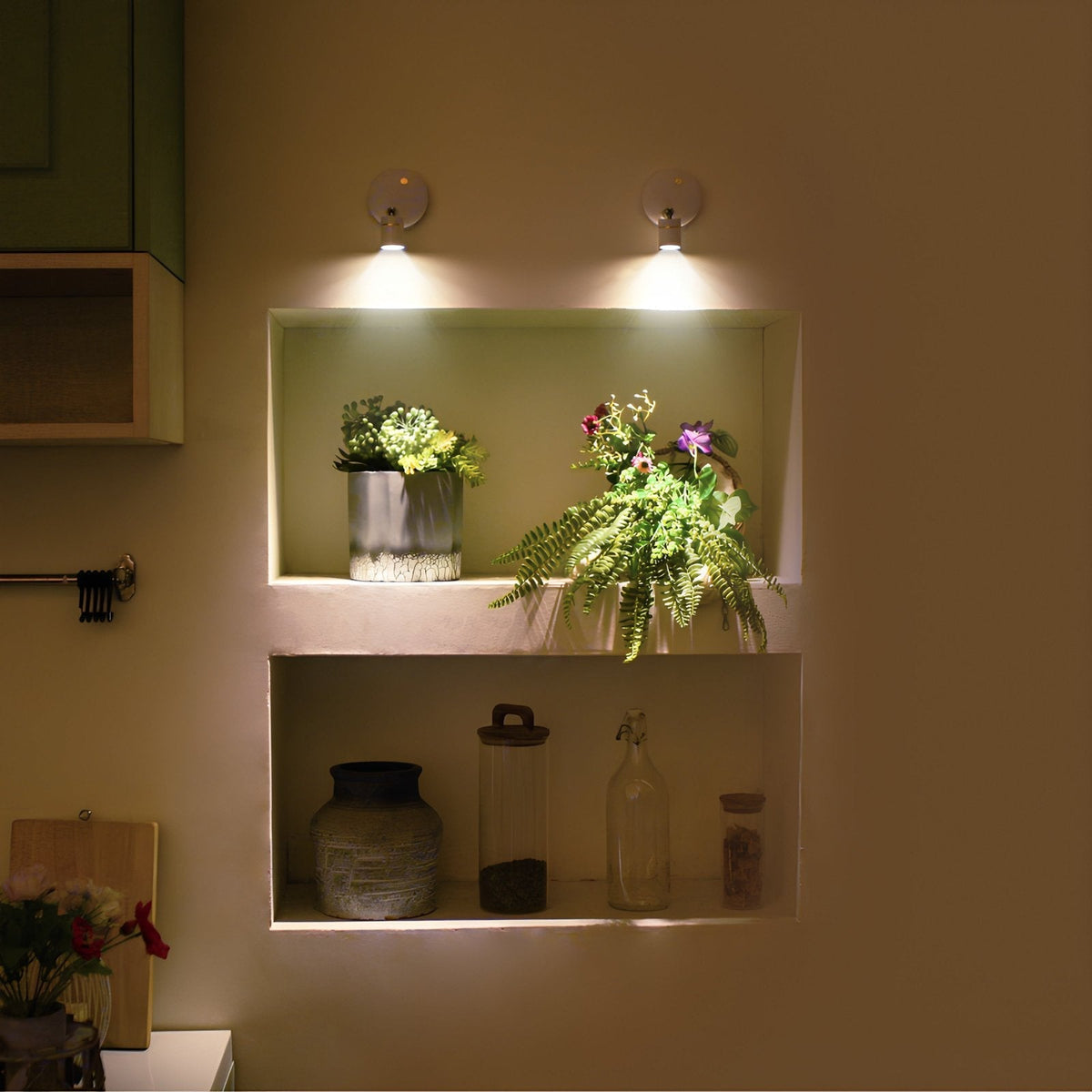 Fuoco | Wireless Battery Wall Spotlight with Remote, Adjustable Picture Light and Accent Light, No Wiring
