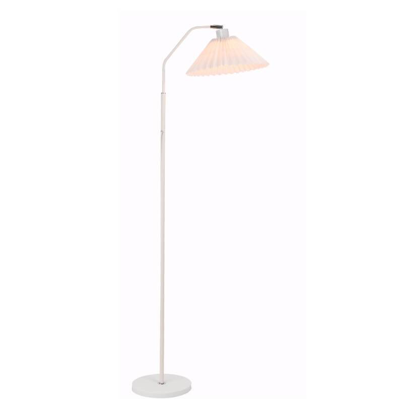 Plissa | Pleated Fabric Shade Floor Lamp, Modern Minimalist Standing Lamp for Living Room and Bedroom