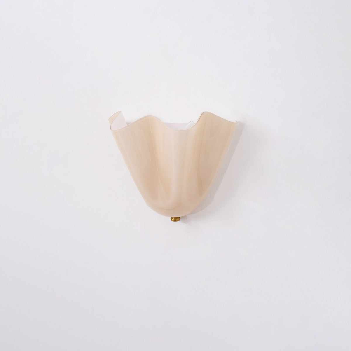 Scultura | Sculptural Wall Light, Modern Organic Art Wall Sconce in Beige, Green, Brown or Amber, Hardwired