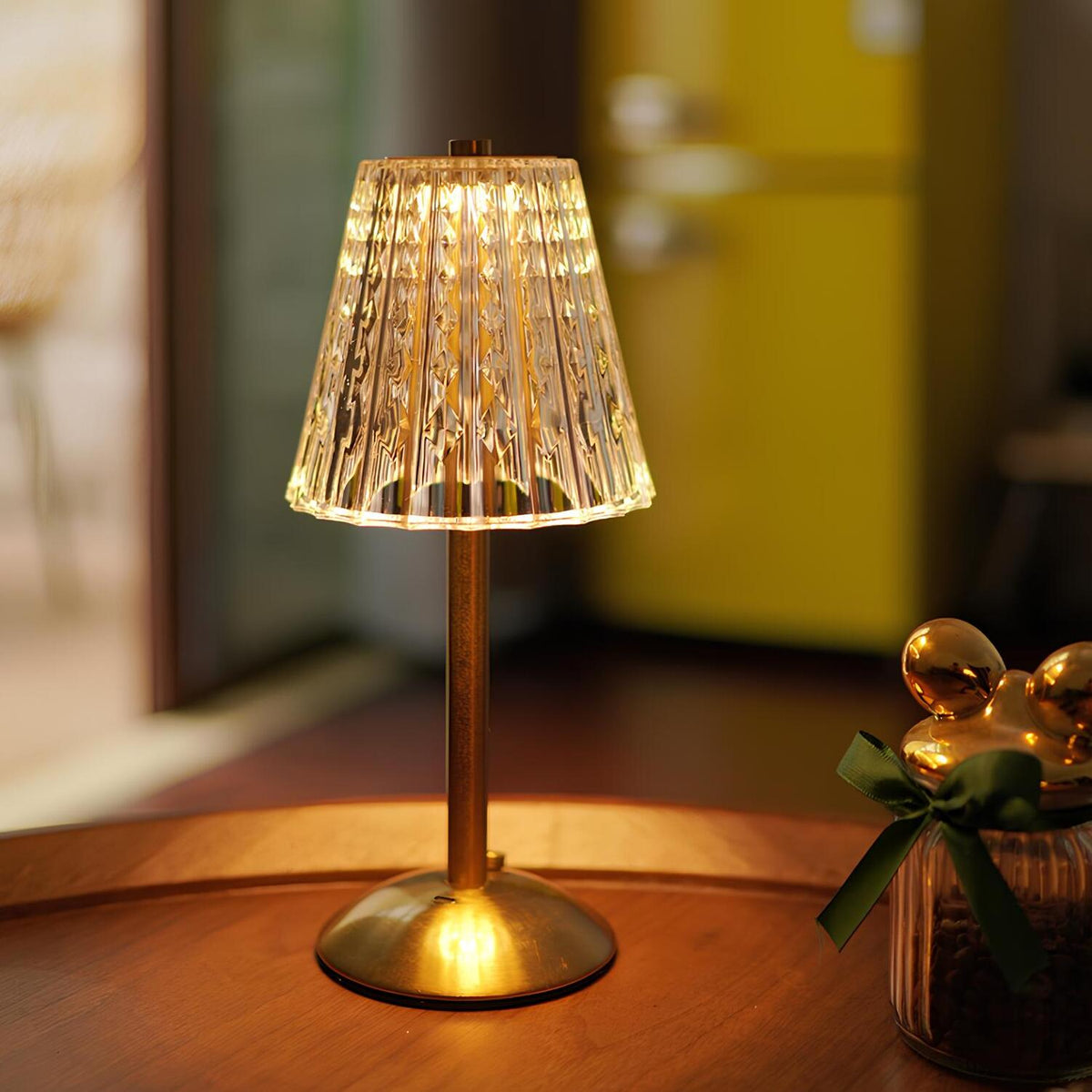 Lumetto | Cordless Rechargeable Touch Table Lamp, USB C LED Lamp in Classic or Vintage Style for Bedside