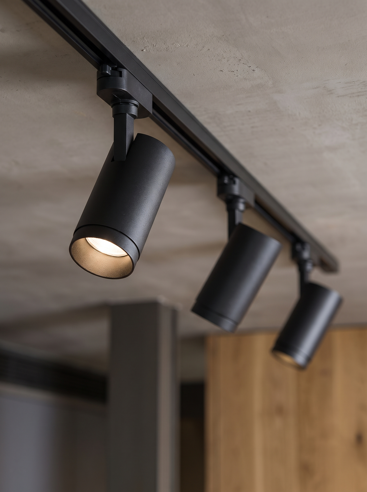 Modern Minimalist Adjustable Dimmable Spotlight Tubular Track Lighting LED Flush Mount image 1