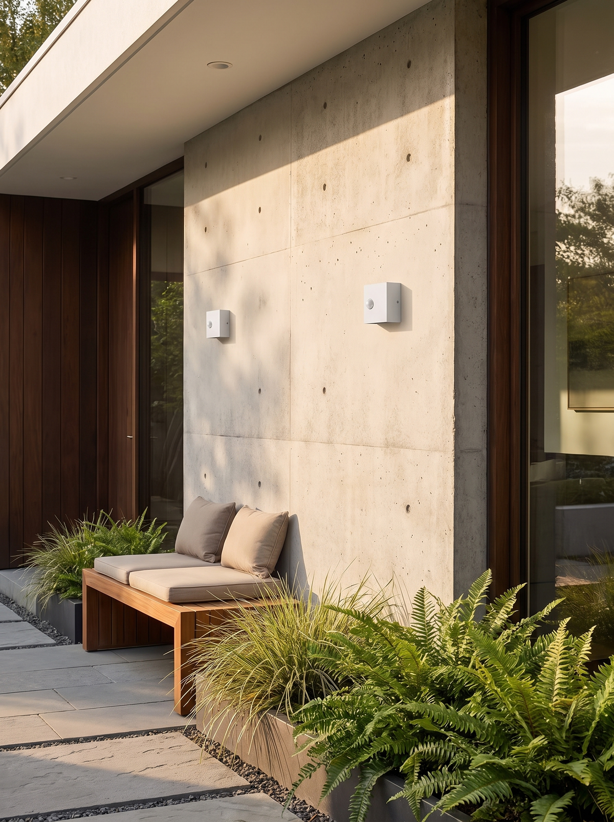 Motion Sensor Wall Light Outdoor LED image 3