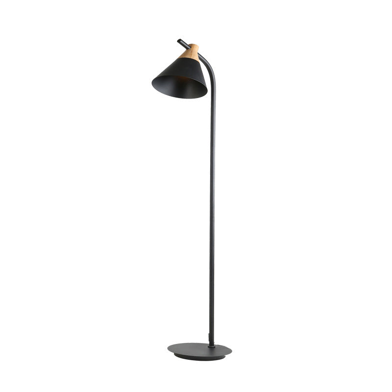 Cupola | Macaron Metal Dome Floor Lamp, Nordic Arc Standing Lamp in Six Colors for Living Room and Bedroom