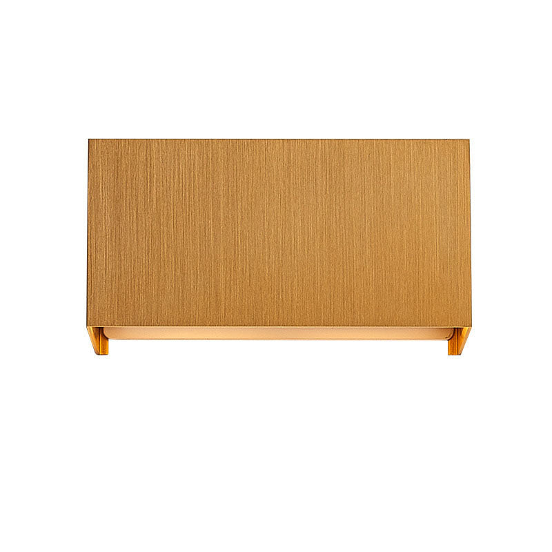 Quadro | Flat Square LED Wall Sconce, Bright Modern Aluminum Wall Light in Five Finishes for Entryway
