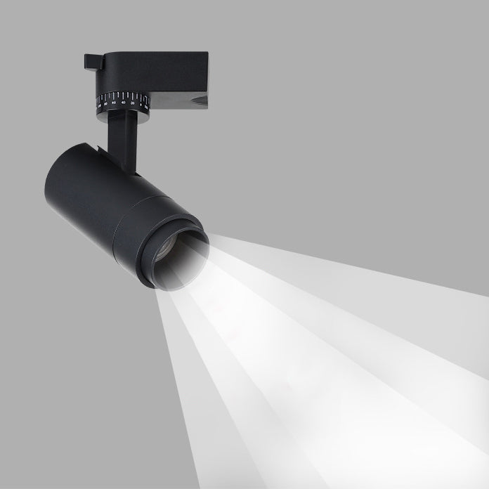 Binario | Dimmable LED Track Lighting with 3, 4 or 5 Spotlight Heads, Modern Ceiling Track Light Kit