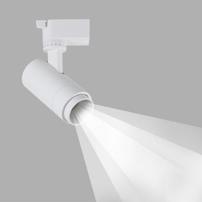 Binario | Dimmable LED Track Lighting with 3, 4 or 5 Spotlight Heads, Modern Ceiling Track Light Kit