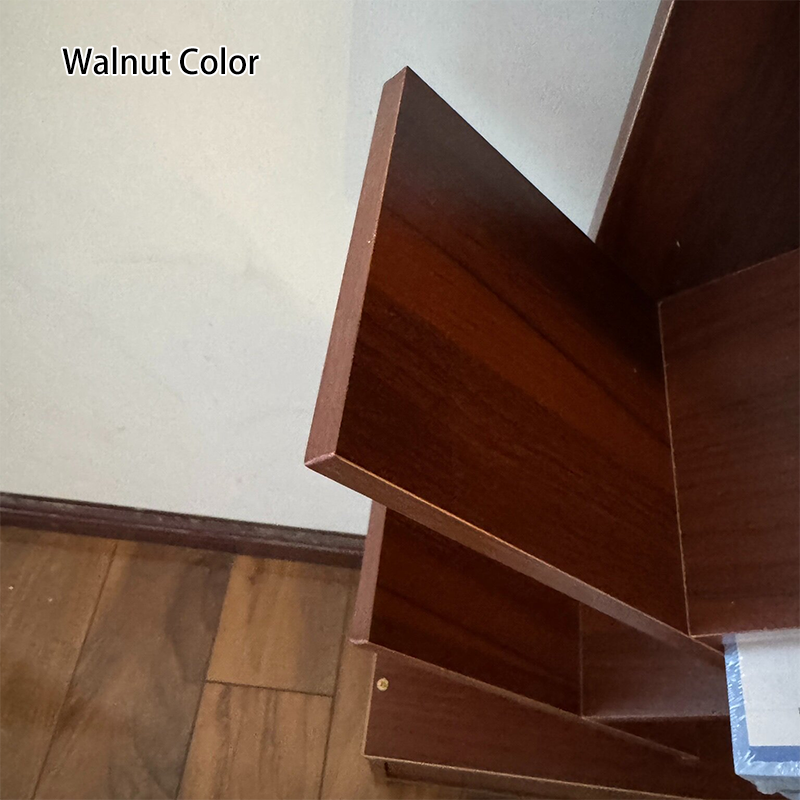 Scala | Narrow Tall Wood Bookshelf, 6 to 12 Tier Slim Bookcase Storage Shelf for Home Office and Living Room