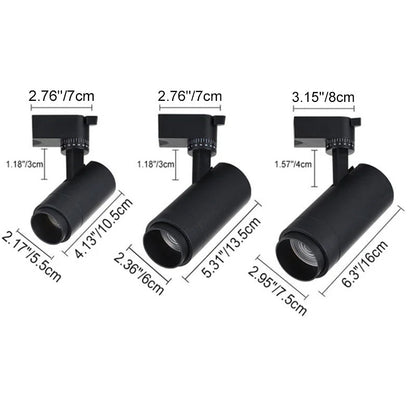 Binario | Dimmable LED Track Lighting with 3, 4 or 5 Spotlight Heads, Modern Ceiling Track Light Kit