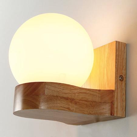 Vetro | Modern Glass Shade Wall Sconce, One or Two Light Wall Lamp for Dining Room, Hallway and Bedroom