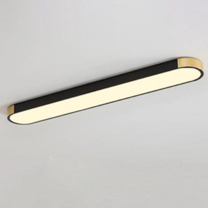 Cornice | Rectangular LED Ring Flush Mount Ceiling Light, Modern Linear Ceiling Lamp for Hallway and Kitchen
