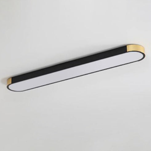 Cornice | Rectangular LED Ring Flush Mount Ceiling Light, Modern Linear Ceiling Lamp for Hallway and Kitchen