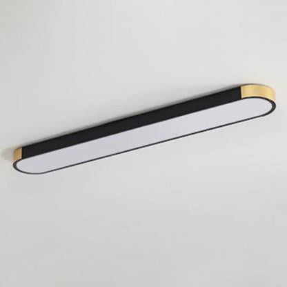 Cornice | Rectangular LED Ring Flush Mount Ceiling Light, Modern Linear Ceiling Lamp for Hallway and Kitchen