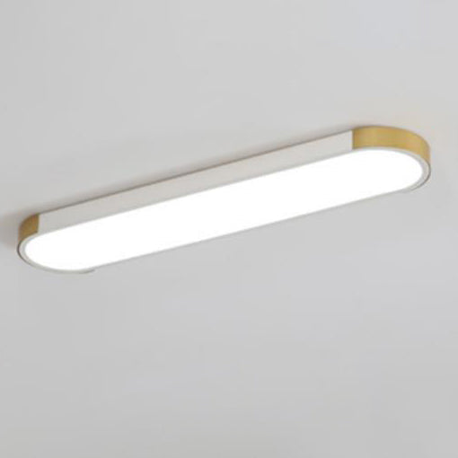 Cornice | Rectangular LED Ring Flush Mount Ceiling Light, Modern Linear Ceiling Lamp for Hallway and Kitchen