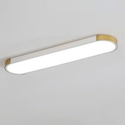 Cornice | Rectangular LED Ring Flush Mount Ceiling Light, Modern Linear Ceiling Lamp for Hallway and Kitchen