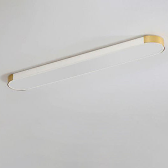 Cornice | Rectangular LED Ring Flush Mount Ceiling Light, Modern Linear Ceiling Lamp for Hallway and Kitchen