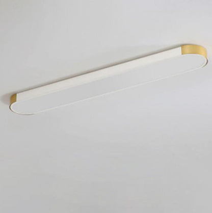 Cornice | Rectangular LED Ring Flush Mount Ceiling Light, Modern Linear Ceiling Lamp for Hallway and Kitchen
