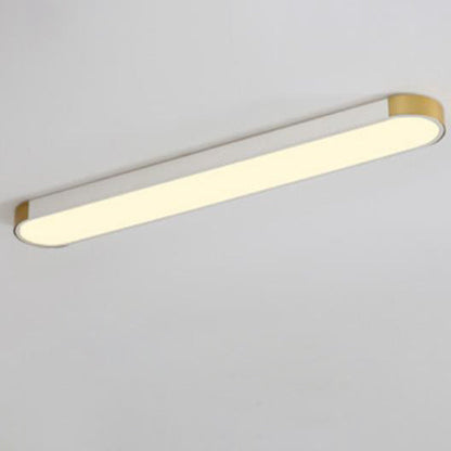 Cornice | Rectangular LED Ring Flush Mount Ceiling Light, Modern Linear Ceiling Lamp for Hallway and Kitchen