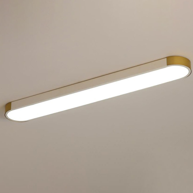 Cornice | Rectangular LED Ring Flush Mount Ceiling Light, Modern Linear Ceiling Lamp for Hallway and Kitchen