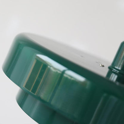 Strati | Layered Metal Ring Pendant Light, Nordic Vintage Hanging Lamp in Orange, Green or White
