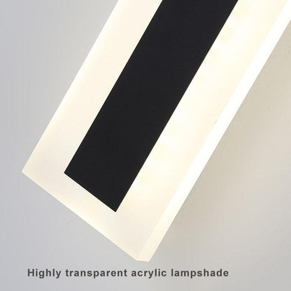 Barra | Long LED Bar Wall Light, Modern Linear Exterior Wall Sconce in Seven Lengths for Porch and Facade