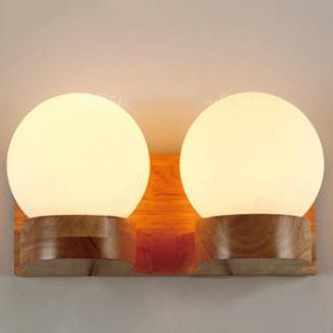 Vetro | Modern Glass Shade Wall Sconce, One or Two Light Wall Lamp for Dining Room, Hallway and Bedroom