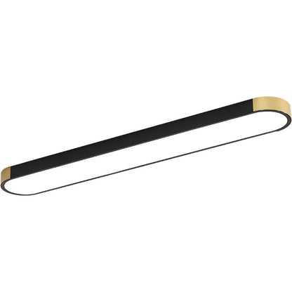 Cornice | Rectangular LED Ring Flush Mount Ceiling Light, Modern Linear Ceiling Lamp for Hallway and Kitchen
