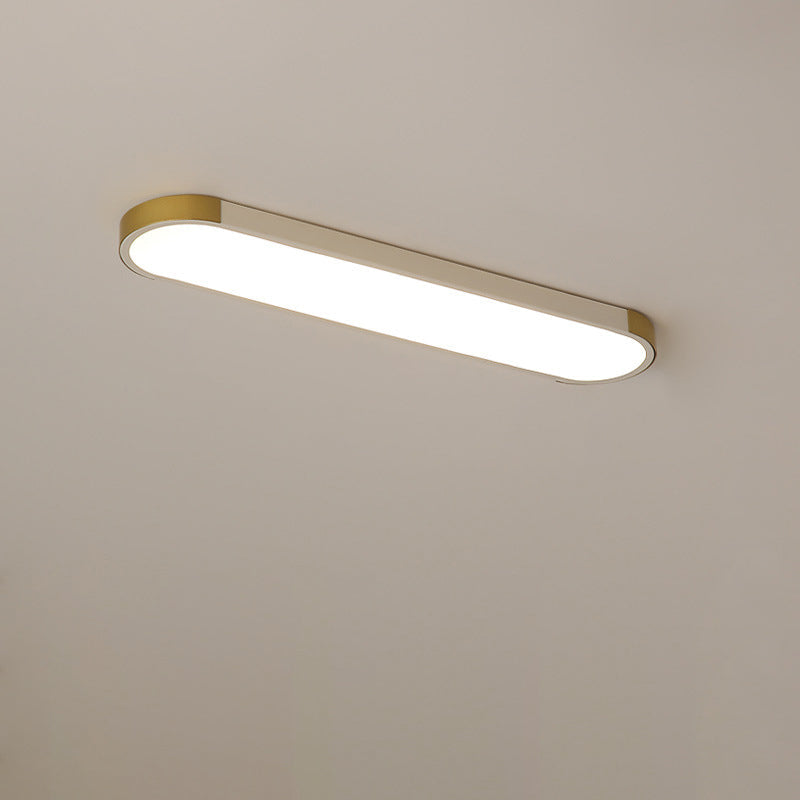 Cornice | Rectangular LED Ring Flush Mount Ceiling Light, Modern Linear Ceiling Lamp for Hallway and Kitchen