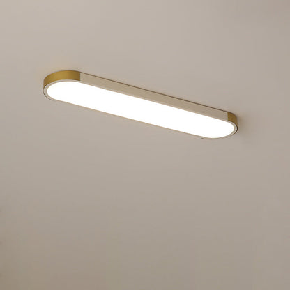 Cornice | Rectangular LED Ring Flush Mount Ceiling Light, Modern Linear Ceiling Lamp for Hallway and Kitchen