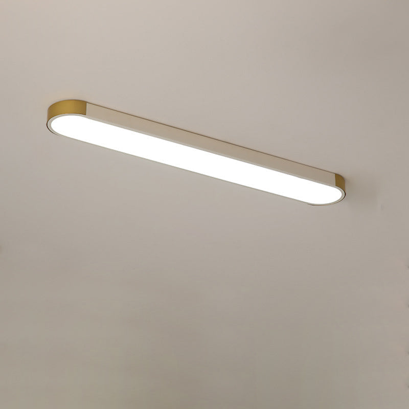 Cornice | Rectangular LED Ring Flush Mount Ceiling Light, Modern Linear Ceiling Lamp for Hallway and Kitchen