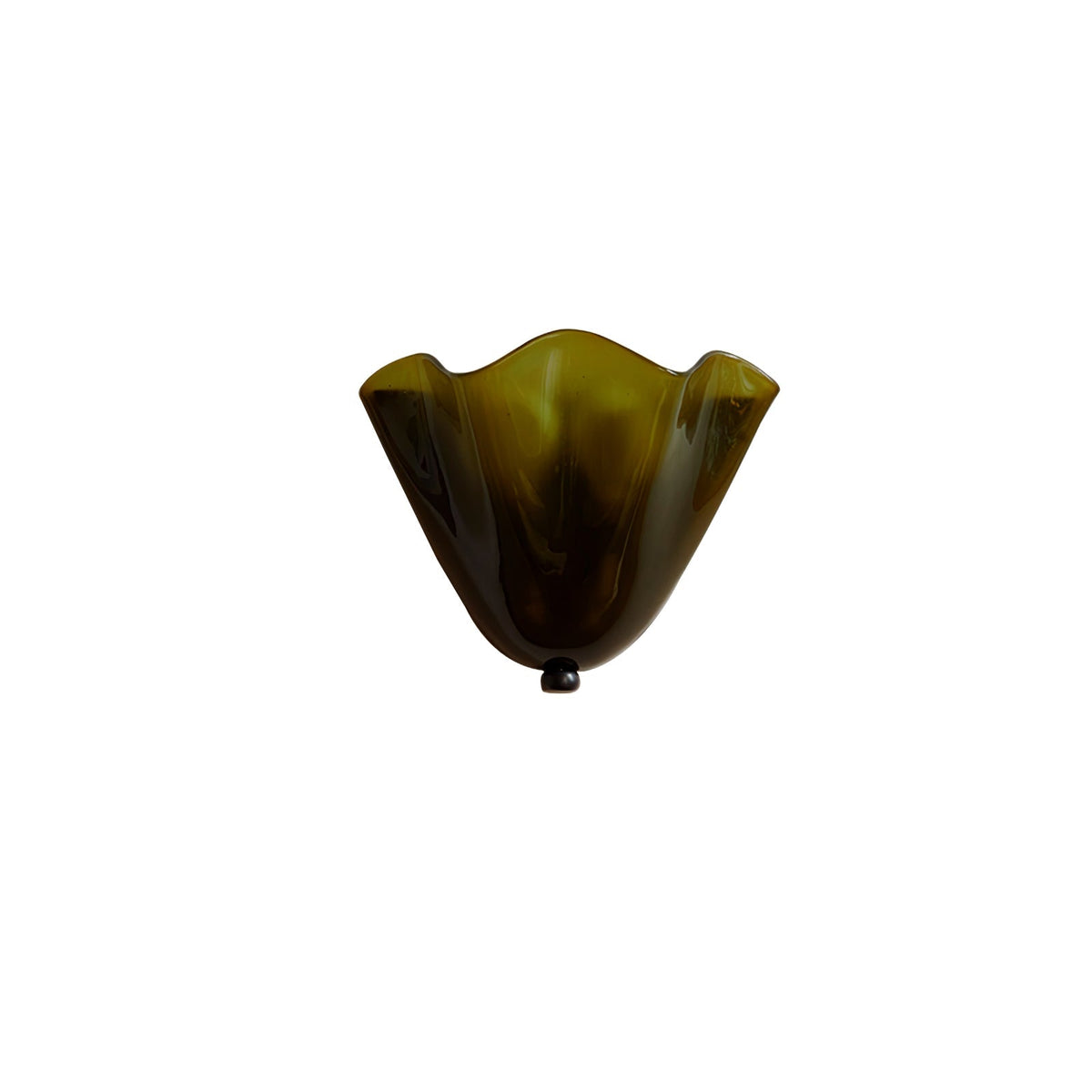 Scultura | Sculptural Wall Light, Modern Organic Art Wall Sconce in Beige, Green, Brown or Amber, Hardwired