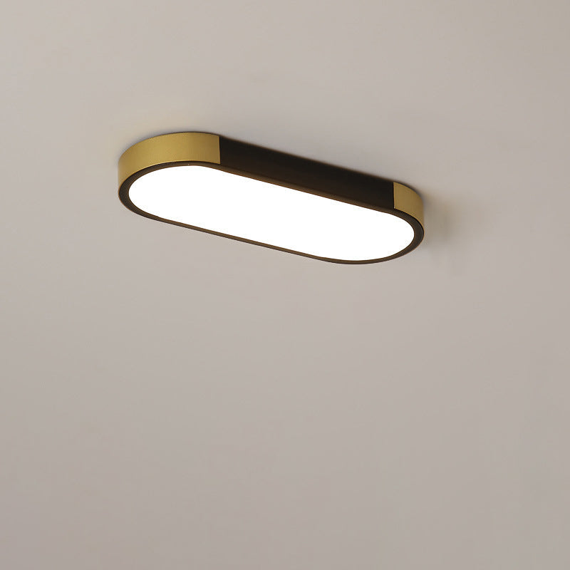 Cornice | Rectangular LED Ring Flush Mount Ceiling Light, Modern Linear Ceiling Lamp for Hallway and Kitchen