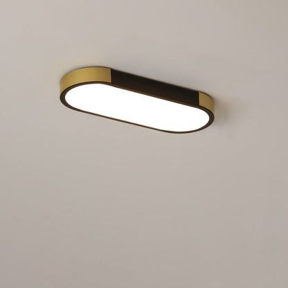 Cornice | Rectangular LED Ring Flush Mount Ceiling Light, Modern Linear Ceiling Lamp for Hallway and Kitchen