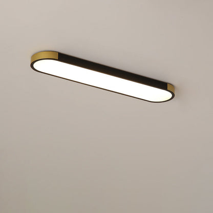 Cornice | Rectangular LED Ring Flush Mount Ceiling Light, Modern Linear Ceiling Lamp for Hallway and Kitchen