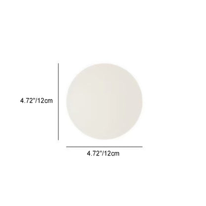 Opalo | White Opal Glass Globe Wall Sconce, Modern Minimalist Orb Wall Light for Hallway and Bedroom
