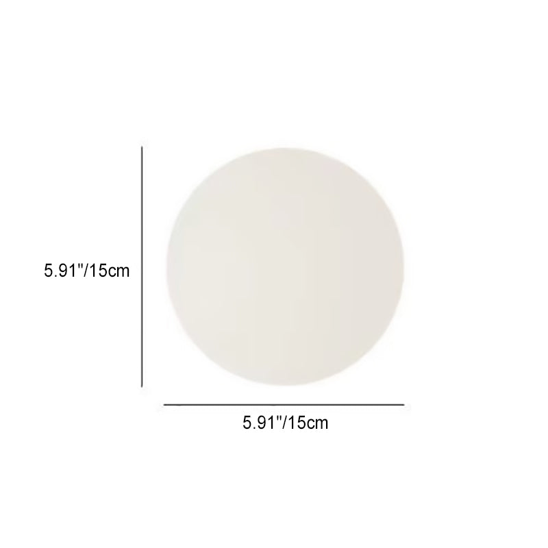 Opalo | White Opal Glass Globe Wall Sconce, Modern Minimalist Orb Wall Light for Hallway and Bedroom