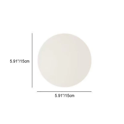 Opalo | White Opal Glass Globe Wall Sconce, Modern Minimalist Orb Wall Light for Hallway and Bedroom