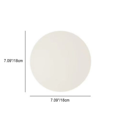 Opalo | White Opal Glass Globe Wall Sconce, Modern Minimalist Orb Wall Light for Hallway and Bedroom