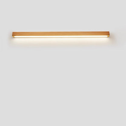 Listello | Solid Wood LED Wall Light Bar, Linear Up and Down Wall Sconce for Vanity Mirror and Hallway