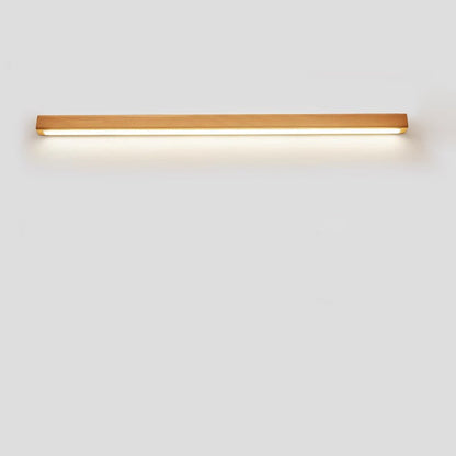 Listello | Solid Wood LED Wall Light Bar, Linear Up and Down Wall Sconce for Vanity Mirror and Hallway