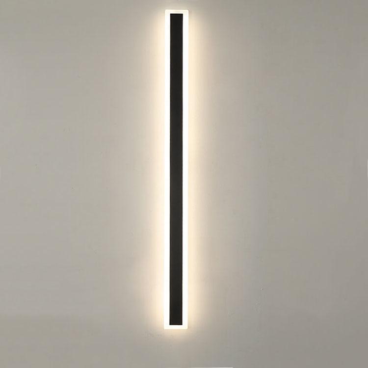 Barra | Long LED Bar Wall Light, Modern Linear Exterior Wall Sconce in Seven Lengths for Porch and Facade