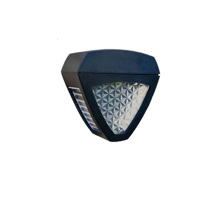 Alba | Solar Outdoor Wall Lantern, IP65 Dusk to Dawn LED Wall Light for Patio, Porch, Fence and Driveway