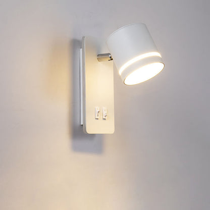 Faro | Rotating Square LED Reading Wall Sconce, Modern Spotlight Wall Light for Bedside and Living Room