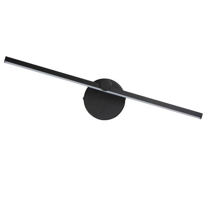Specchio | LED Vanity Light Bar, Modern Over Mirror Wall Sconce with Switch in Black, White or Gold