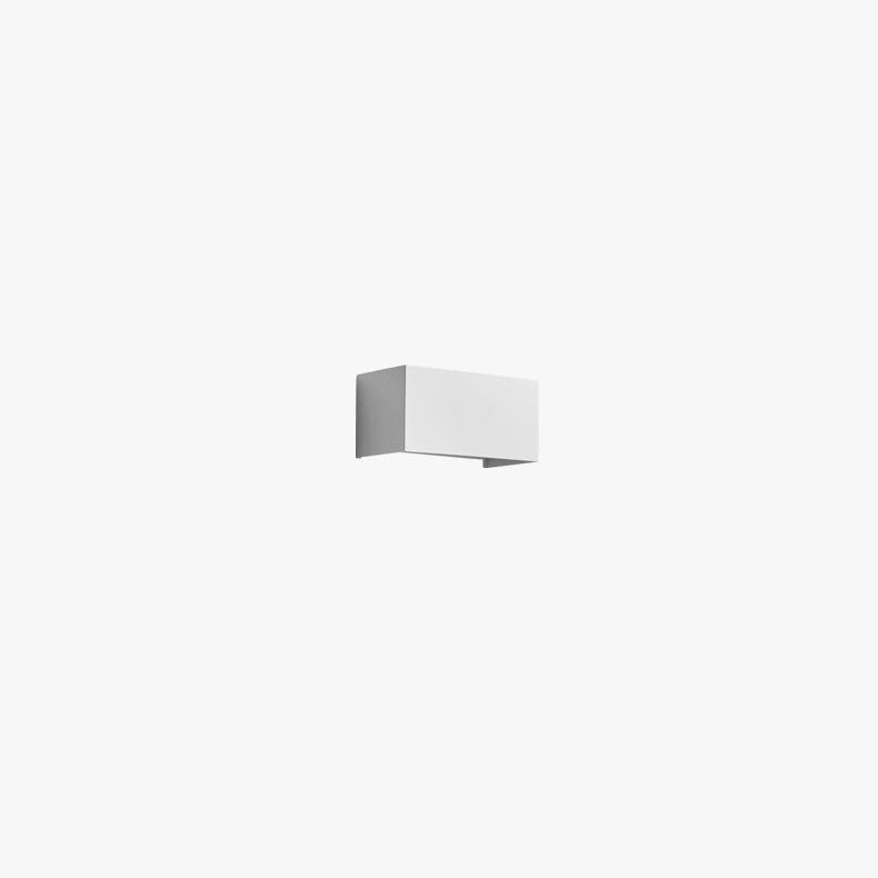 Quadro | Flat Square LED Wall Sconce, Bright Modern Aluminum Wall Light in Five Finishes for Entryway