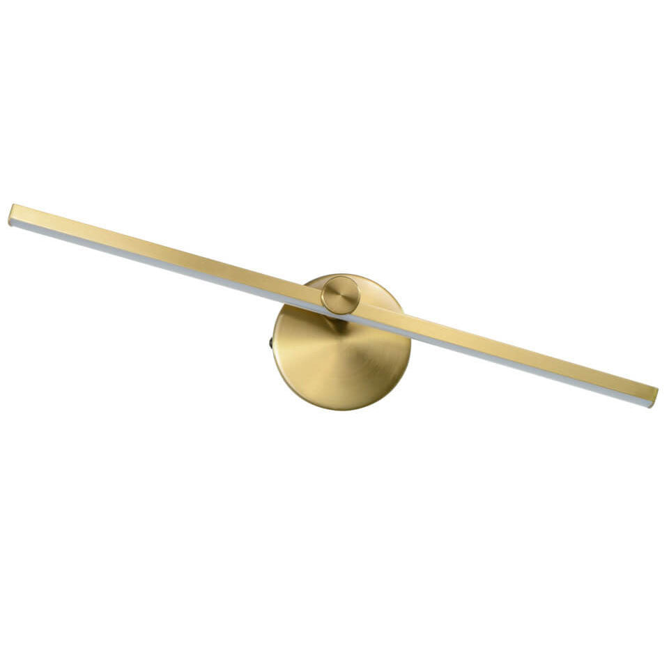 Specchio | LED Vanity Light Bar, Modern Over Mirror Wall Sconce with Switch in Black, White or Gold