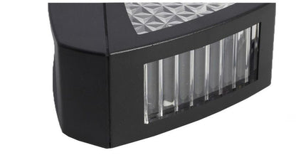 Alba | Solar Outdoor Wall Lantern, IP65 Dusk to Dawn LED Wall Light for Patio, Porch, Fence and Driveway