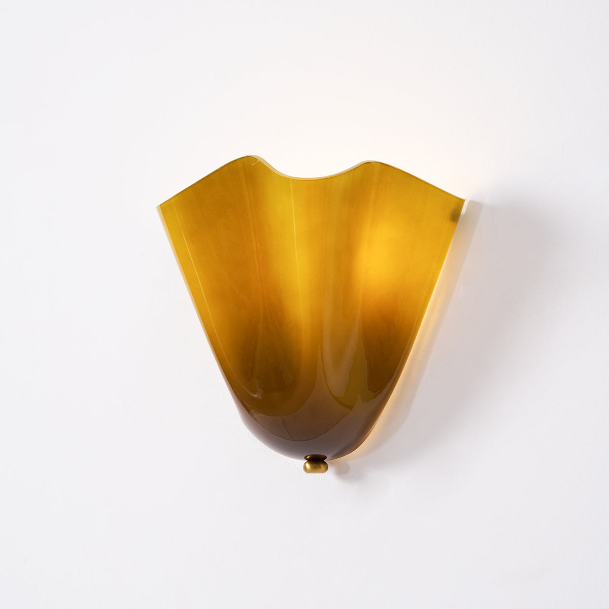 Scultura | Sculptural Wall Light, Modern Organic Art Wall Sconce in Beige, Green, Brown or Amber, Hardwired