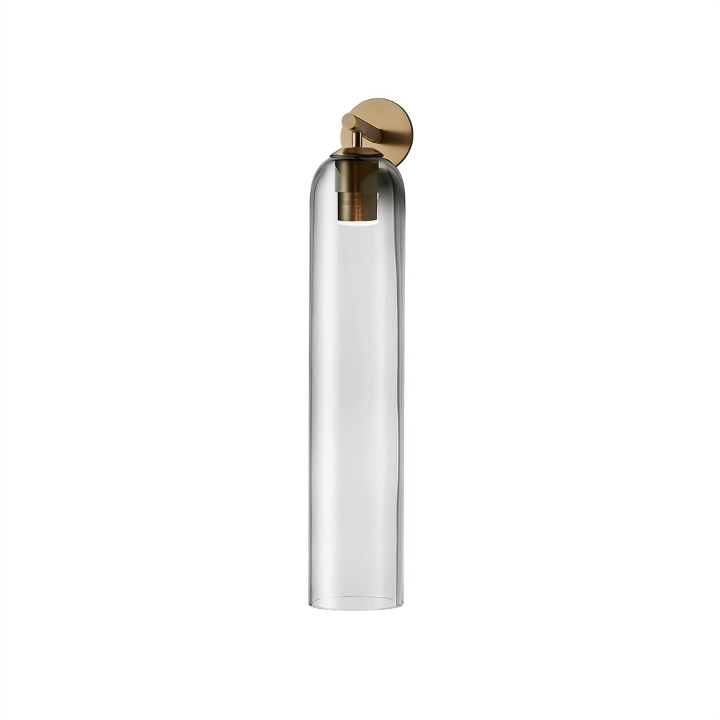 Lumira wall sconce on white background